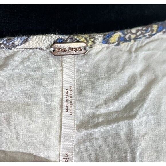 Free People Lucky Loosey Flowy Boho Dress in Honeysuckle Floral Size Small - Picture 7 of 8